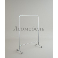 5М-01* (черный муар) Вешало для одежды напольное одинарное , 1200Lх1650Hx500Dмм