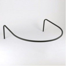 5М-Р Кабина примерочная полукруглая, 1000х1000х325Н мм, черный муар