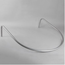 5М-Р Кабина примерочная полукруглая, 1000х1000х325Н мм, хром