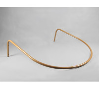 5М-Р Кабина примерочная полукруглая, 1000х1000х325Н мм, золото