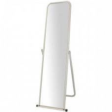 5МM-01 (белый матовый) Зеркало напольное, 490х440x1550Hмм, зеркальное полотно 1500х370мм