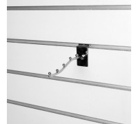 A105-150 Кронштейн изогнутый с 5-ю шариками, d=6мм, длина 150мм, хром