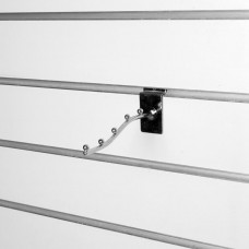 A105-150 Кронштейн изогнутый с 5-ю шариками, d=6мм, длина 150мм, хром