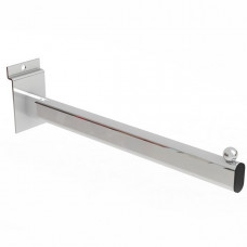 A113c Кронштейн прямой с шариком, длина 300мм, хром