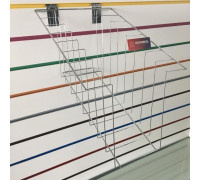 A119-8c - Держатель для колготок на 8 ячеек 185х300х180Н мм, хром