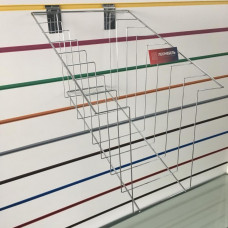 A120-8c - Держатель для рубашек на 8 ячеек 288х426х236Н мм, хром