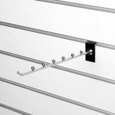 A134-300 Кронштейн прямой с 6-ю шариками, d=6мм, длина 300мм, хром