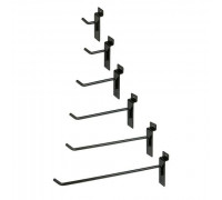 A*291/5 Крючок, длина 150мм, d=5мм, без наконечника, черный