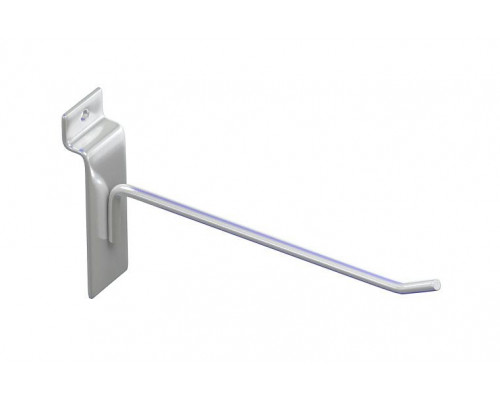 A291c/6p Крючок, длина 150мм, d=6мм, без наконечника, хром