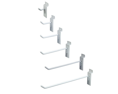 A*292/6 Крючок, длина 200мм, d=6мм, без наконечника, белый