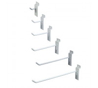 A*294/5 Крючок, длина 300мм, d=5мм, без наконечника, белый