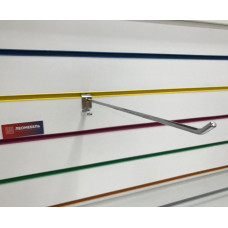 A295c/6p Крючок, длина 350мм, d=6мм, без наконечника, хром