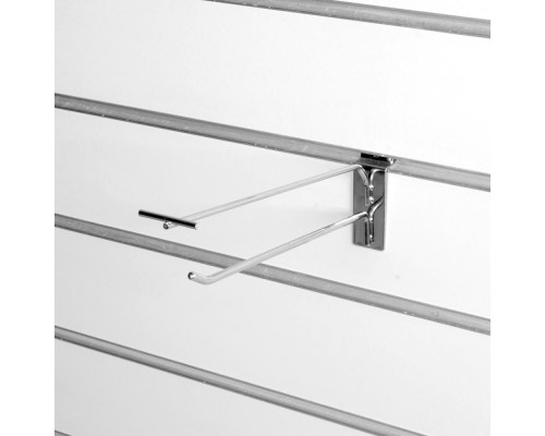 A325-200, d.5, Type 1 Крючок одинарный под ценникодержатель (А327-А328) длина 200 мм, d=5mm, хром