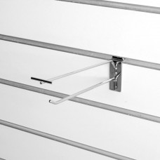 A325-250, d.5, Type 1 Крючок одинарный под ценникодержатель (А327-А328) длина 250 мм, d=5mm, хром