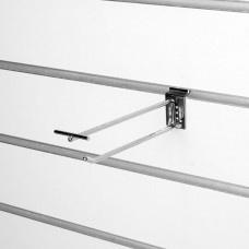 A325/100, d.5, Type2 Крючок одинарный прямой под ценникодержатель(А327-А328) длина100мм, d=5mm, хром