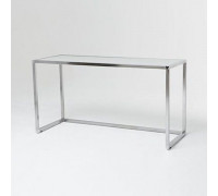 AST-07/1200 (хром) Столик демонстрационный средний, столешница ЛДСП, 1200Lх600Hх450Dмм