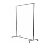 AST-08K/1800 (хром) Вешало для одежды напольное одинарное, 1200Lx1800Hx525D мм