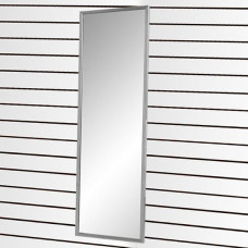 ASTM-03/12Е (хром) Зеркало навесное на Экономпанель,1200х425мм, полотно 1150х375мм