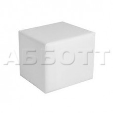 BN-007(шахмат/бел/коричн) Банкетка куб 370х340х340мм