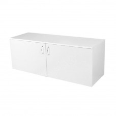 CBDO Эконом-тумба с двумя дверками с ручками, 1200х400х455Н мм, ЛДСП, цвет белый