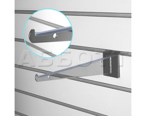 F221c Держатель для полки 250мм, хром