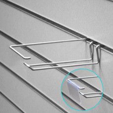 ЕК326-100 Еврокрючок без ценникодержателя, L=100мм, цинк