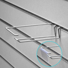 ЕК326-250 Еврокрючок без ценникодержателя, L=250мм, цинк