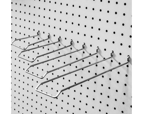 ЕКР552 Крючок для ценникодержателя для перфорированной панели, L=200мм