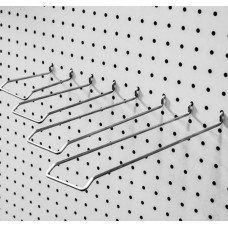 ЕКР553 Крючок для ценникодержателя для перфорированной панели, L=250мм