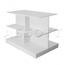 ExTL-58-68-78x118-86 ЭкспоСтол,3 ур.780х180/ 680х1180/ 580х1180,Н860 ЛДСП16мм, дуб сонома.с цок.нож