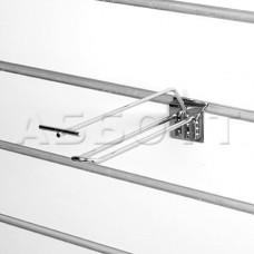 A326-200 Еврокрючок двойной под ценникодержатель (А327-А328) длина 200 мм, d=5mm, хром