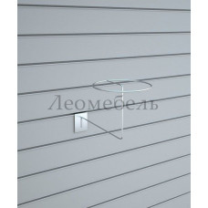 F118(B)c/5 Подставка для шляп, d=150 мм, H=150 мм, хром