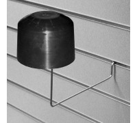 F17 горшок под шляпу взрослый, чёрный