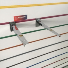 F224c Кронштейн для полки (усиленный) 200 мм, хром