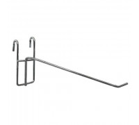 FG291-1 (L3/D5) Крючок на сетку 150мм, d.5мм (крепление пруток), хром