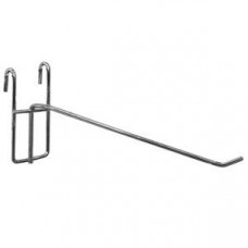 FG294-1 (L6/D5) Крючок на сетку 300мм, d.5мм (крепление пруток), хром
