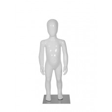 GD-3/WHITE Манекен детский, глянцевый, белый