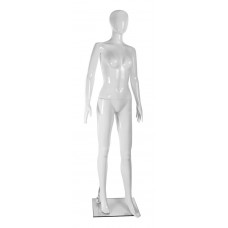 J02/WHITE Манекен женский глянцевый, 175, 86-65-86, белый