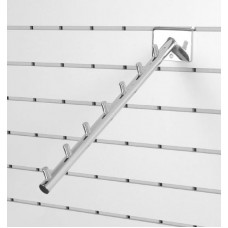 K111-7p/c Кронштейн наклонный с 7-ю штырьками, хром