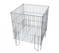 К1У Корзина для распродаж с усиленным дном 600х600, цинк
