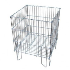 К1У Корзина для распродаж с усиленным дном 600х600, цинк