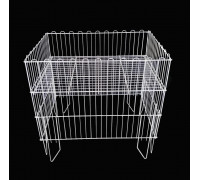 К1УБ Корзина для распродаж с усиленным дном 600х600, белый
