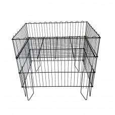 К1УЧ Корзина для распродаж с усиленным дном 600х600, чёрный