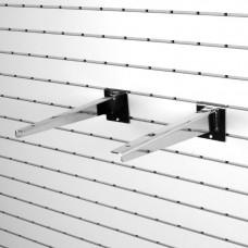 K227c Кронштейн для полки L=350мм, хром