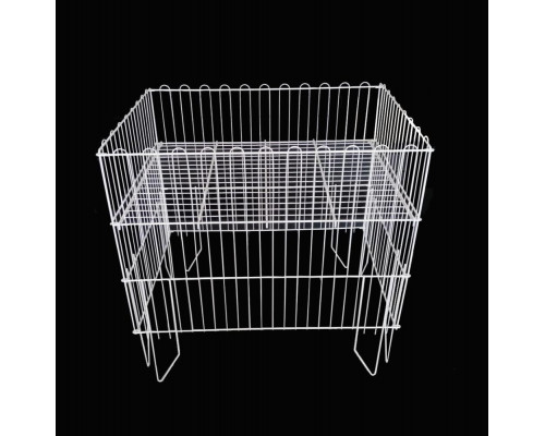 К2УБ Корзина для распродаж с усиленным дном 600х800, белый