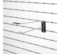 K325/250 Крючок под ценникодержатель, прямой, 250мм, d.5мм, хром