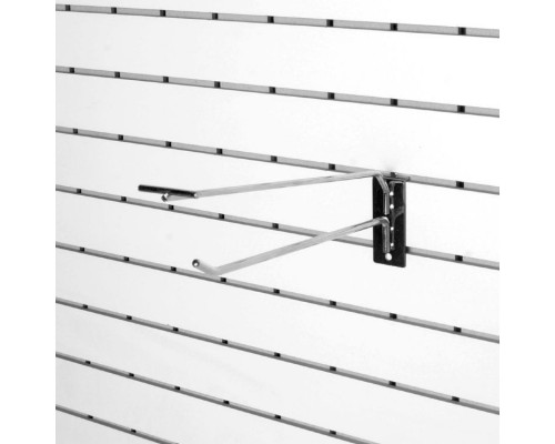 K325/250 Крючок под ценникодержатель, прямой, 250мм, d.5мм, хром