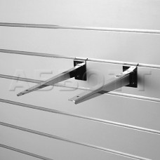 F226c Кронштейн для полки(усиленный) 300мм, хром