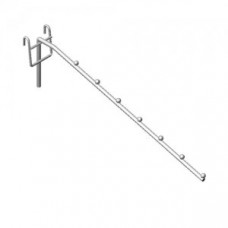 FG7-104b/300 Кронштейн наклонный с 7-ю шариками, 300мм, хром