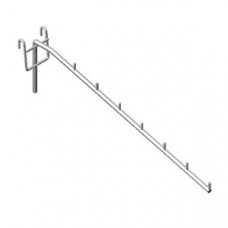 FG7-104p/300 Кронштейн наклонный с 7-ю штырьками, 300мм, хром